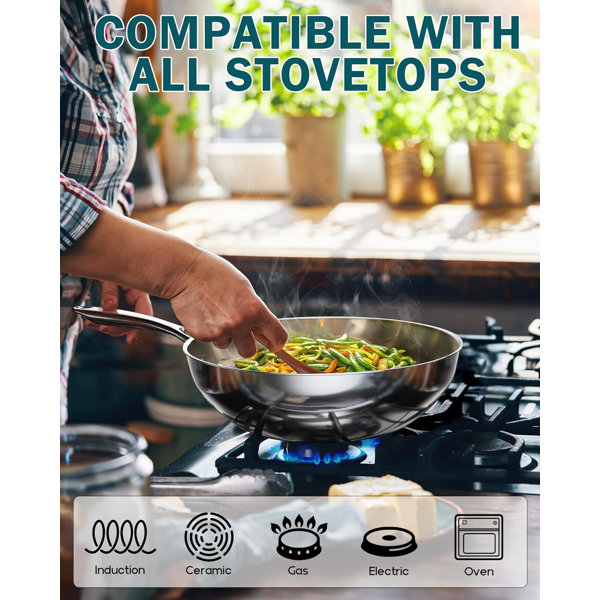 Cooks Standard Stainless Steel Butter Warmer 0.46 QT, Multi